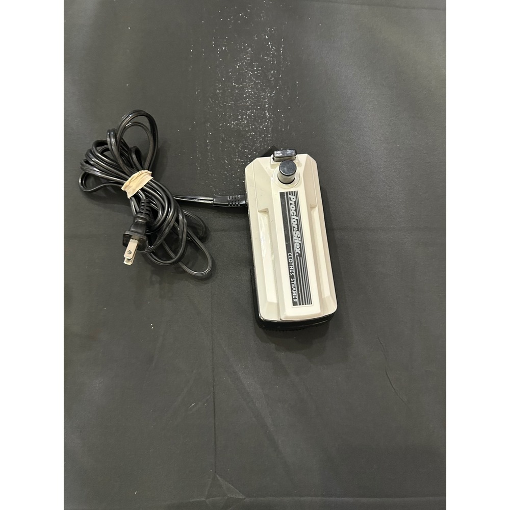 Vintage Proctor-Silex Electric Clothes Steamer Handheld Fabric Steamer Working